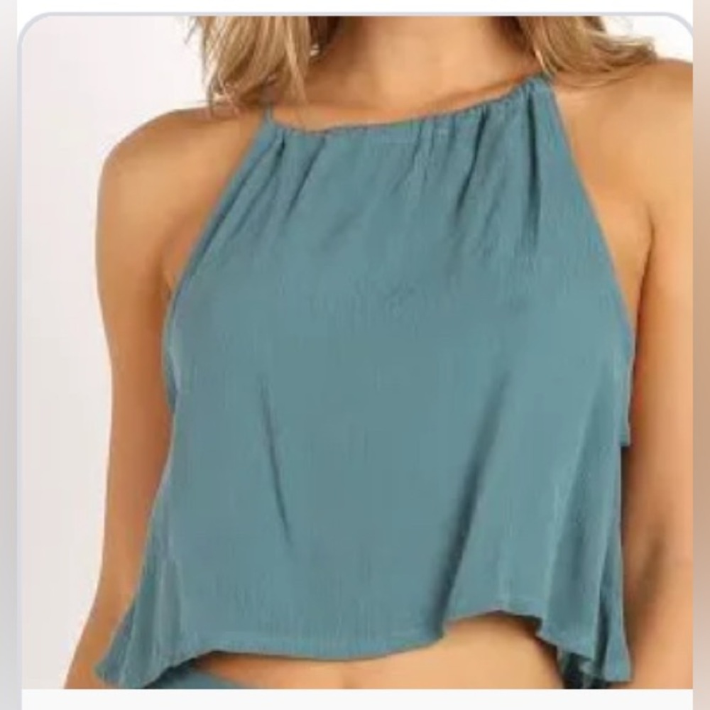 CLEOBELLA Sleeveless Lainey Crop Top - XS